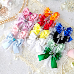 ☆専用　ミナペルホネン　リボンヘアゴム ミナ ペルホネン × リバティ ハンドメイド ヘアゴム 直径3cm
