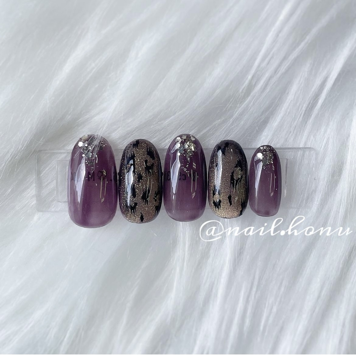 No. 101 レオパードネイル/マグネットネイル/レイヤーマグネイル