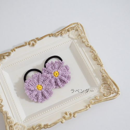 確認　ヘアゴム　ヘアリボン　651　小花　ピンク　桜 楽天市場】【 ヘアゴム ベビー 】刺繍 桜 ベビー ヘアゴム (2コ