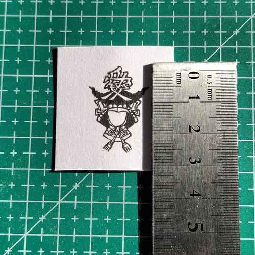 消しゴムはんこ✿過去作品①✿再販オーダー 消しゴムはんこ☆和柄☆千鳥格子 はんこ・スタンプ MIKAX1108