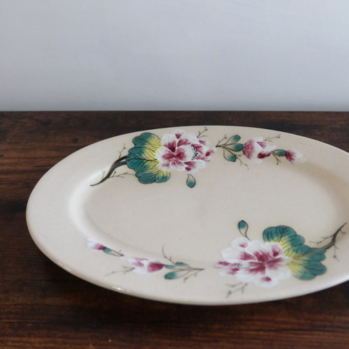 HARMONY HOUSE オーバルプレート 花柄 HARMONY HOUSE オーバルプレート 花柄