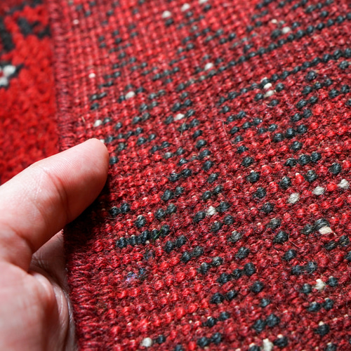 67×52cm トルクメン ボハララグ 手織り絨毯 トライバルラグ ヴィンテージ 64×48cm トルクメン ボハララグ 手織り絨毯 トライバルラグ