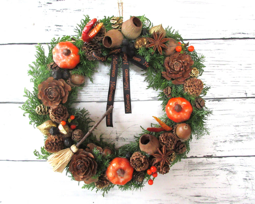 2024 ハロウィン リース Cotton Cloth 通販 18279378｜Creema(クリーマ)