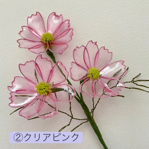 秋桜☆ディップフラワー☆アメリカンフラワー☆ アートフラワー