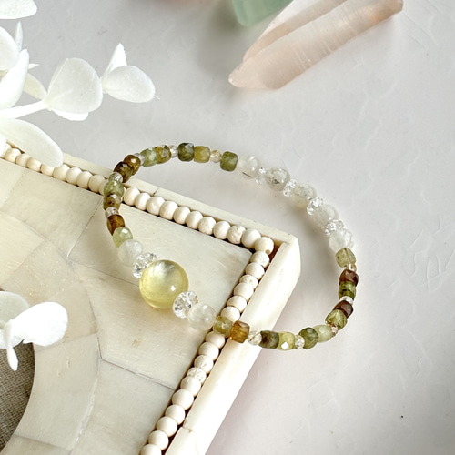 ゴールデンマイカ ブレスレット 神秘の黄金 ゴールデンマイカ