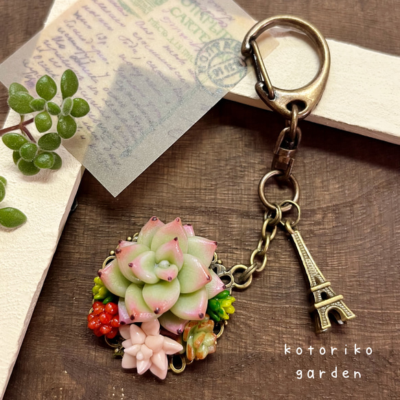 樹脂粘土 多肉 チャーム 樹脂粘土 多肉 チャーム レジン デザイン キーホルダー
