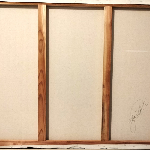 グロリオサ・リリー / 油絵 抽象画 91×117㎝ F50 特大 キャンバス