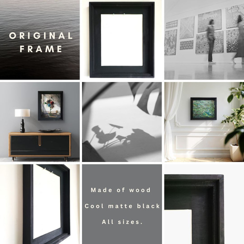 グロリオサ・リリー / 油絵 抽象画 91×117㎝ F50 特大 キャンバス