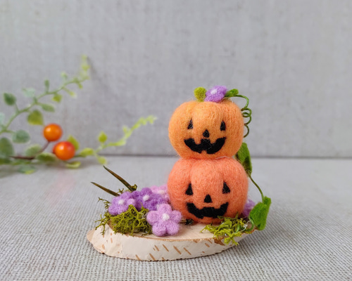 1点のみ!Halloween2025★羊毛フェルト 1点のみ!Halloween2025☆羊毛フェルト