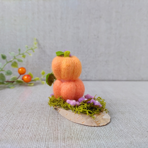 ハロウィン〜ミニオブジェ☆羊毛フェルト 羊毛フェルト nico*2 通販