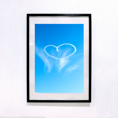 空！ハート！綺麗！A4サイズ◇送料無料◇可愛いインテリアポスター