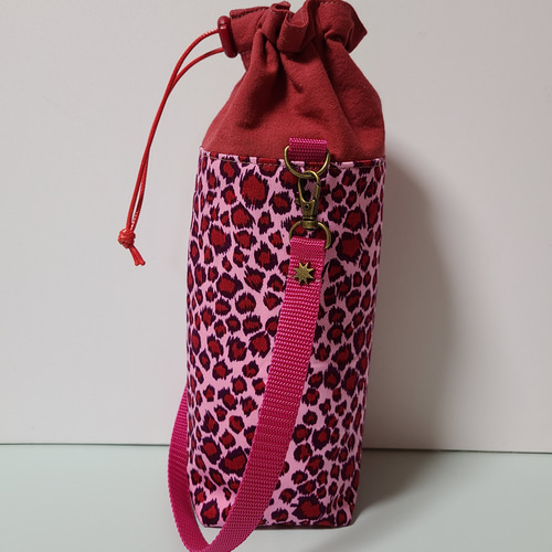 ハンドメイド ペットボトルカバー650ml 水筒入れカバー アルミシート