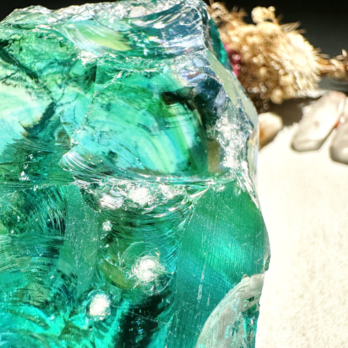 ☆アンダラクリスタル原石・グリーンカラー☆ アンダラクリスタル原石