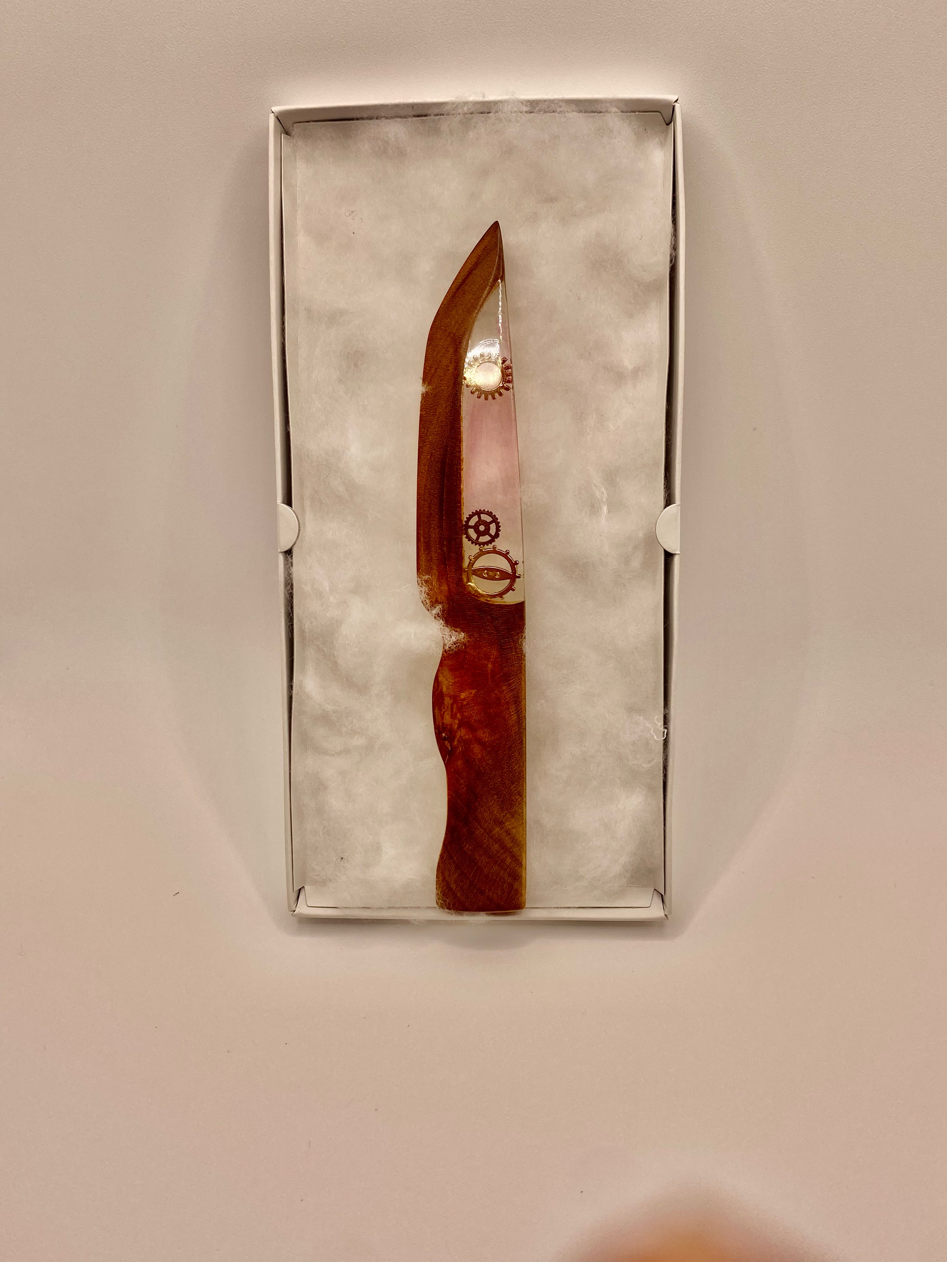 ウッドレジンペーパーナイフ