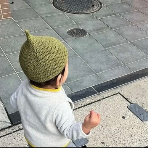 サラッとコットン毛糸のつんつんどんぐり帽子〜オーダーページ〜 帽子