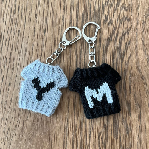 キーホルダー　編み物　オーダーページ crochet little monster key case tutorial!!Explanation of Let's