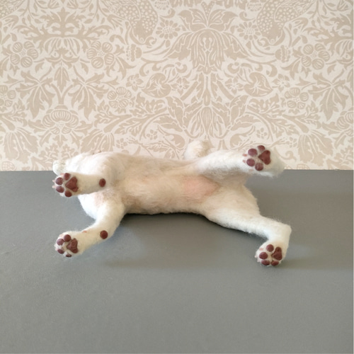 白柴さん〈24093〉 羊毛フェルト 羊毛わんこ 福や工房 通販