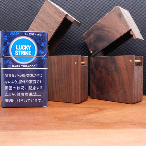 木のタバコケース グローハイパー glo hyper用 ウォールナット