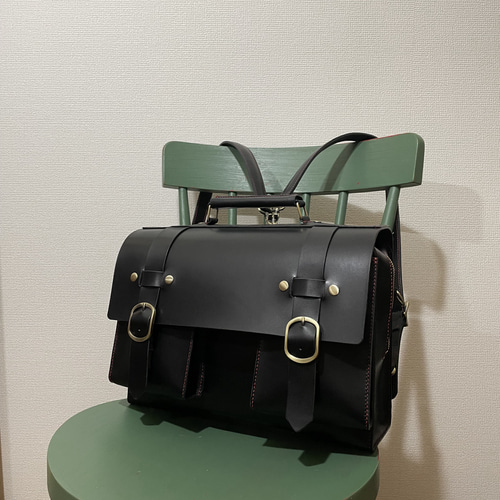 サッチェルバッグカスタム注文 一例 2wayバッグ conne 通販 18281189