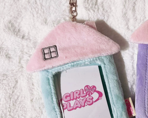 ハンドメイド　キーホルダー　トレカケース　boynextdoor boynextdoor ボネクド トレカケース フェルト 編み物