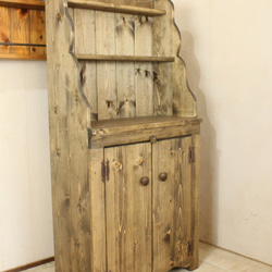 1ドロワ麦穂のカップボード 棚・シェルフ・ラック putto 通販 6816370