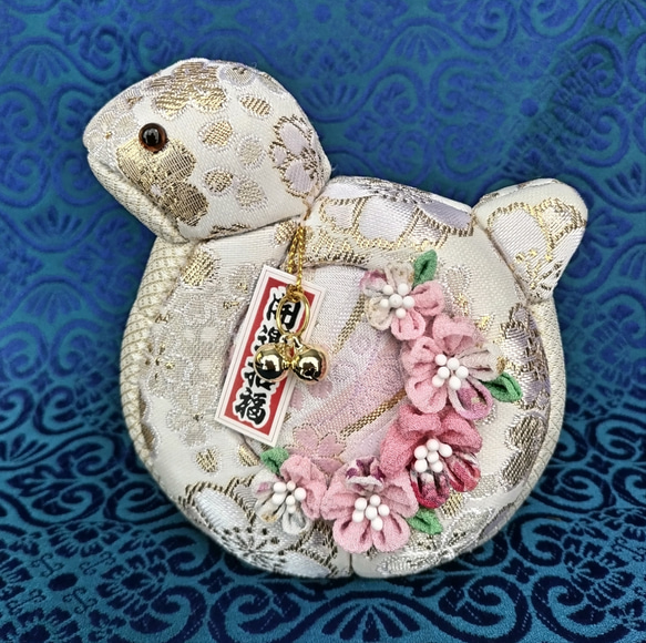 2025年 干支 巳 木目込み人形「花珠」 その他置物 vision 通販