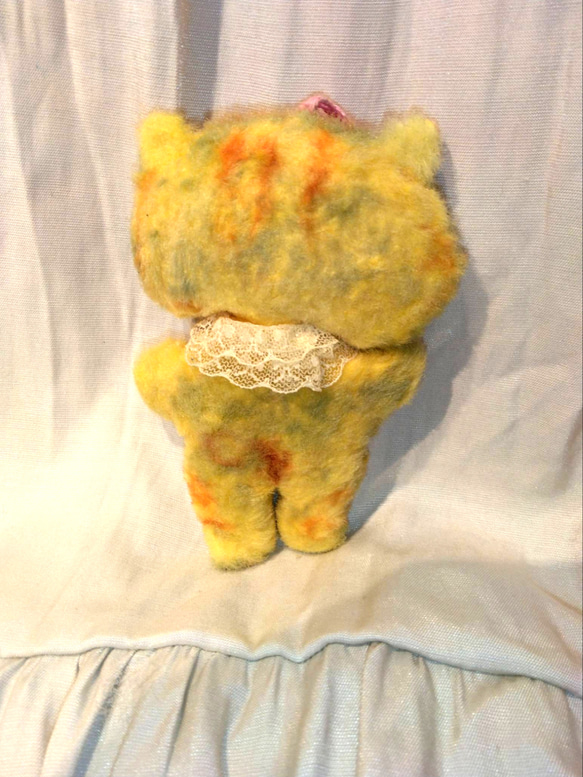 『キョロにゃん』 テディベア 2枚目の画像