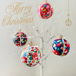 リバティ　クリスマスオーナメント6点セット　オーダーページ リバティ クリスマスオーナメント6点セット オーダーページ リバティ