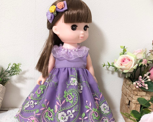 【ちょん】ドール　赤ちゃん　ドレス　服 OB11 オビツ11服 森の赤ずきんちゃん 物語 童話 2種類 1/12