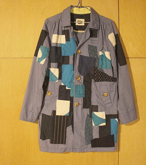 SAYOCAFE、リメイク個性的パッチジャケット