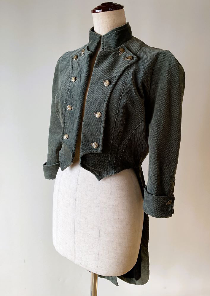スタンドカラー　ジャケットコットン ジャケット