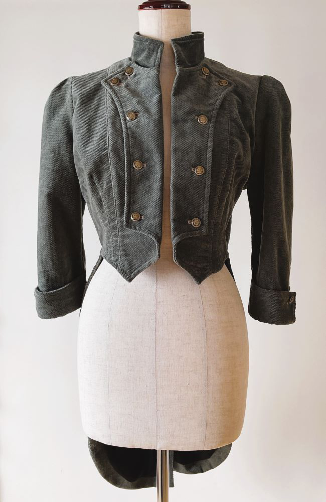 スタンドカラー　ジャケット