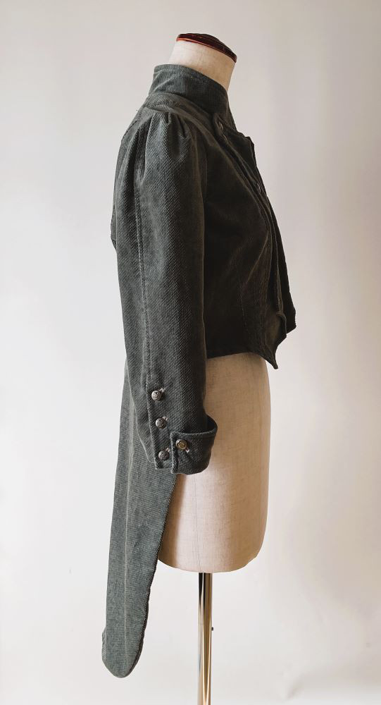 スタンドカラー　ジャケット