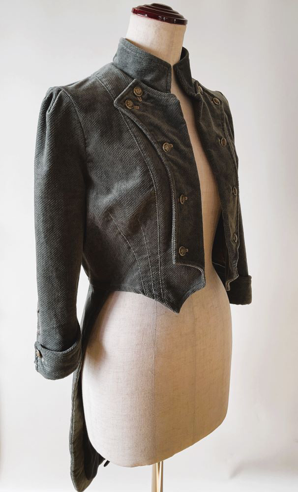 スタンドカラー　ジャケット