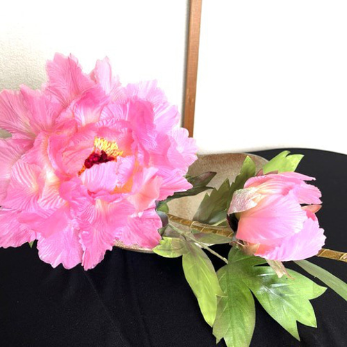 花　アートフラワー　ブーケ　ボタン　牡丹　蕾　ツボミ　プレゼント　立体 花 アートフラワー ブーケ ボタン 牡丹 蕾 ツボミ プレゼント 立体