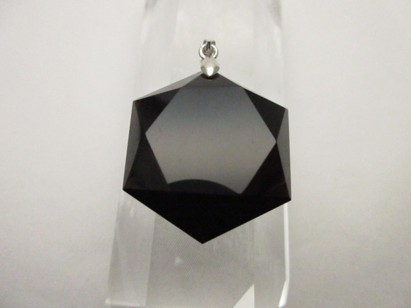 AAA】/【モリオンペンダントトップ】/《六芒星型》/《強力なジャ気払い