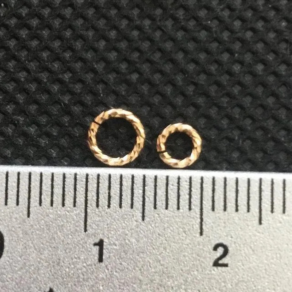 5個～ 14kgf グリッター 丸カン4mm 線径0.76 3枚目の画像