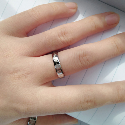 AOI Jewel メンズ レディース リング 心電図デザイン 指輪 おしゃれ