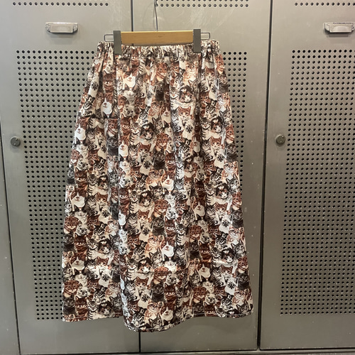 古着 ヴィンテージ vintage スカート リメイク リメイクスカート ねこ  