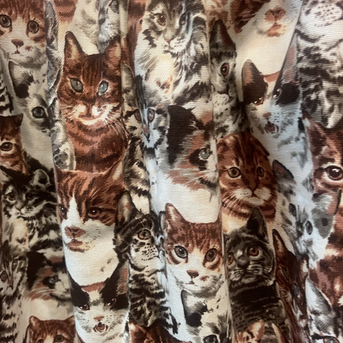 古着 ヴィンテージ vintage スカート リメイク リメイクスカート ねこ  