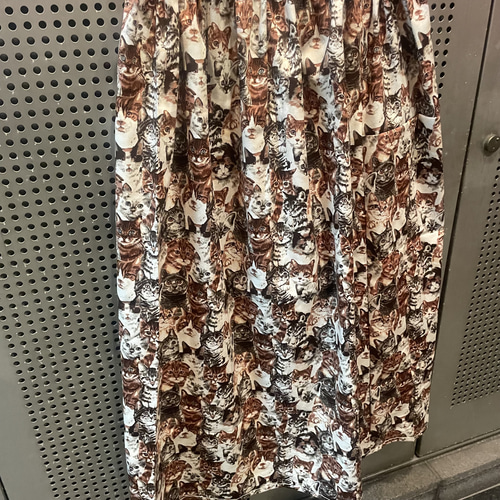 古着 ヴィンテージ vintage スカート リメイク リメイクスカート ねこ  
