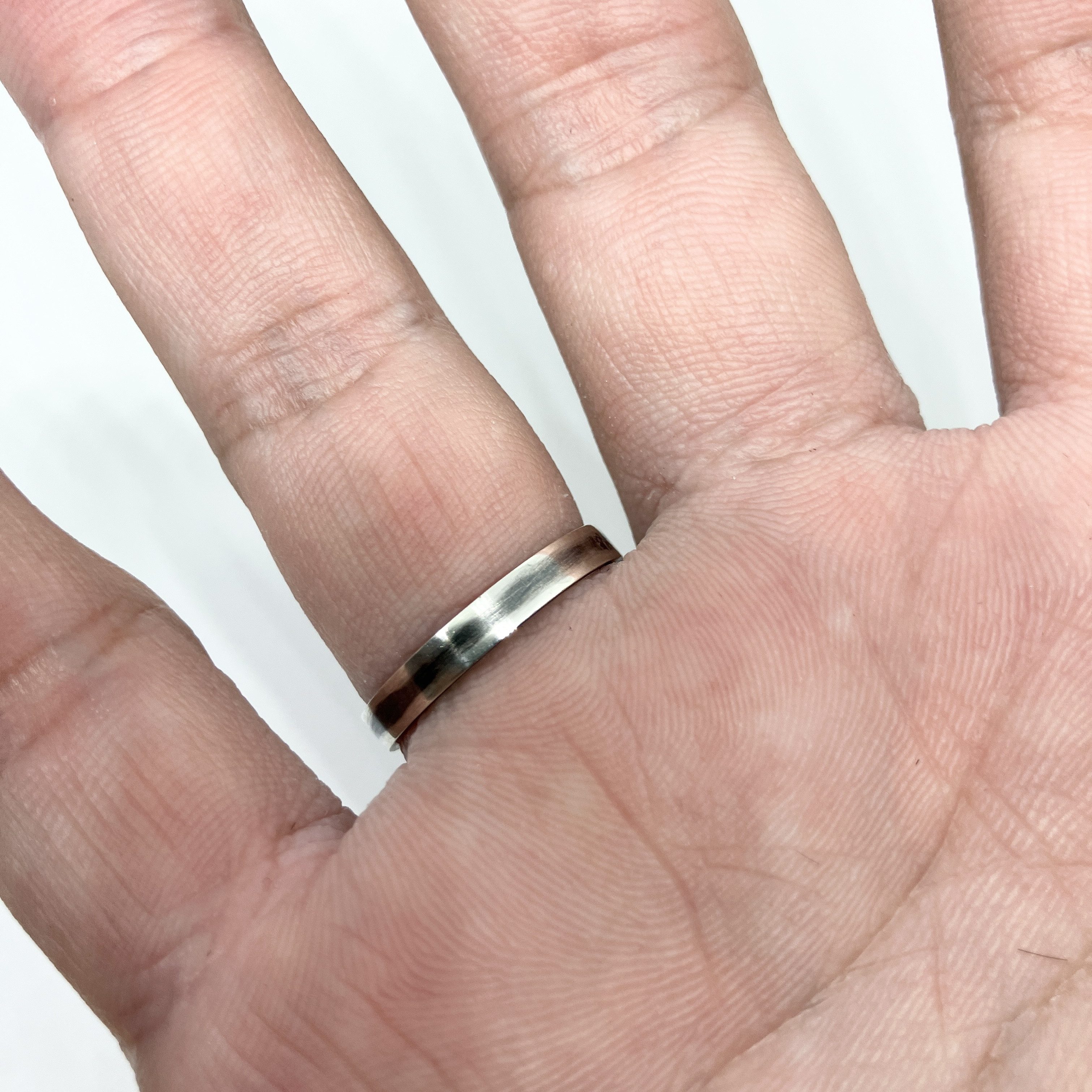 マーキュリーダイム　ヴィンテージコイン　シルバー　リング　指輪　18号　#インディアンジュエリー　ネイティブアメリカン