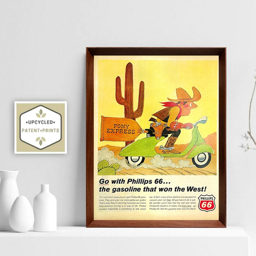 フィリップス66 カウボーイ スクーター 1960年代 アメリカ