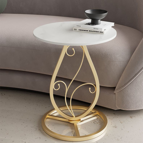 ティーポット小さなコーヒーテーブル、モダンライトラグジュアリー