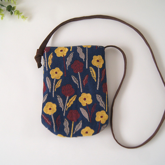 花柄サコッシュ ハンドメイド ☆ぷう