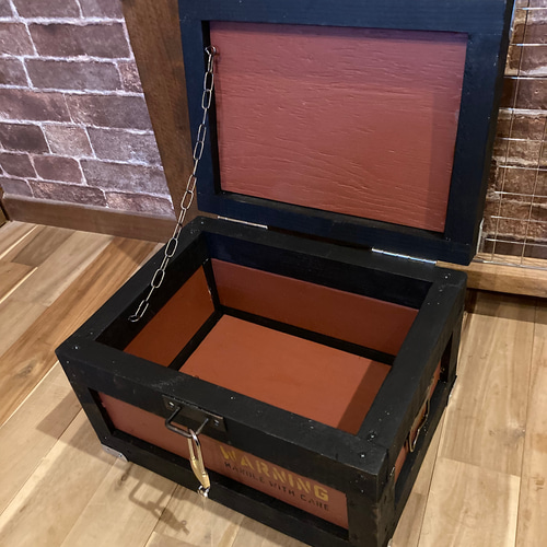 自作　男前ボックス 男前なコンテナボックス