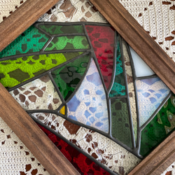 ステンドグラス　パネル　モザイクアート　深海 ステンドグラス パネル モザイクアート 深海