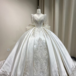 カラードレス　キラキラドレス　ハナビドレス風　ウェディング　ウエディングドレス ハナビドレス風 キラキラドレス ウェディングドレス オーダー