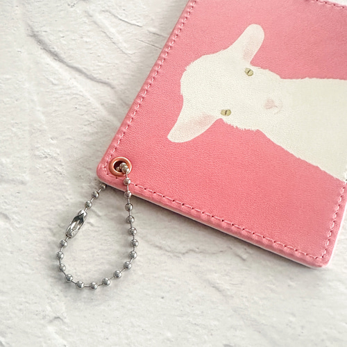 ヤギパスケース(ピンク） パスケース・定期入れ Hanami 通販 18285566