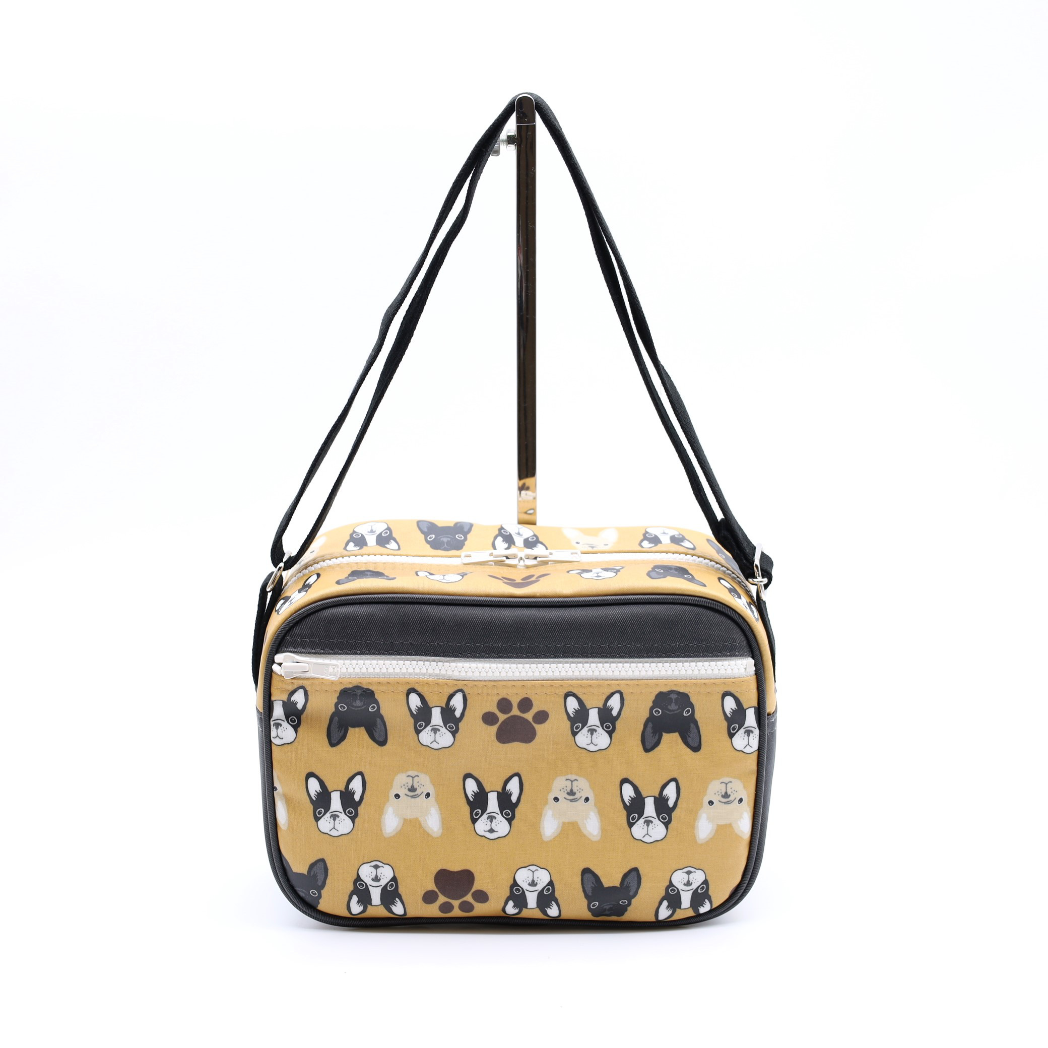 在庫あり　通園ショルダーバッグ　防水・撥水ラミネート素材　フレンチブル　デニム　幼稚園グッズ　保育園バッグ　入園　男の子